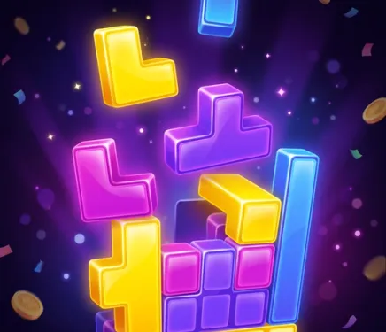 Mini Tetris Spin game